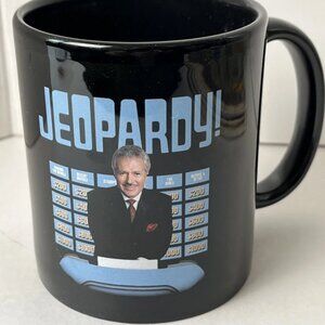 JEOPARDY Alex Trebek TV Show Coffee Mug NEW Game Show Limited Edition